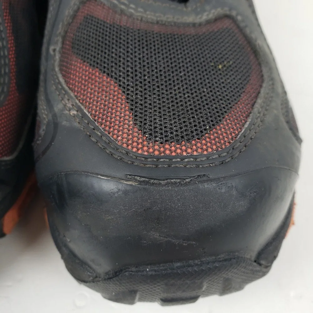 Red Wing Athletics 6338 Mens 12 D Black Red Safety Toe Work Shoes